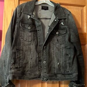 Risen Distressed Denim Jacket